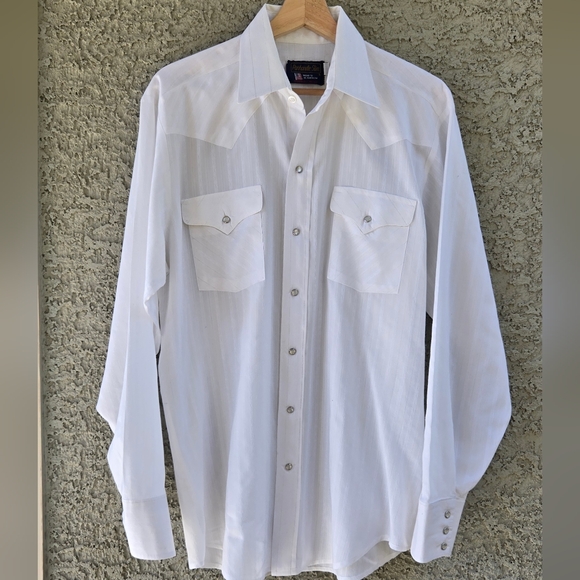 Panhandle Slim Other - Panhandle Slim Vintage Pearl Snap Button Shirt